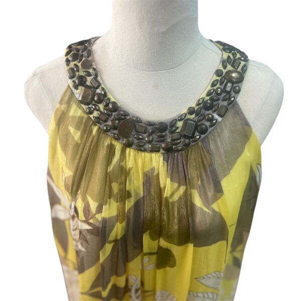 LOVERS sleeveless sequined neckline DRESS - Image 4