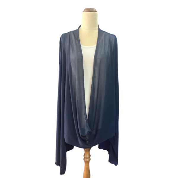VIGORELLA twist cross over VEST Navy Blue