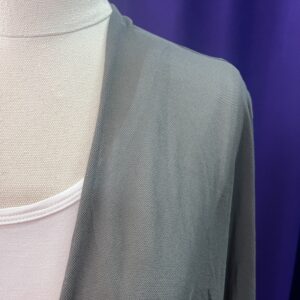VIGORELLA twist cross over VEST Dark Grey