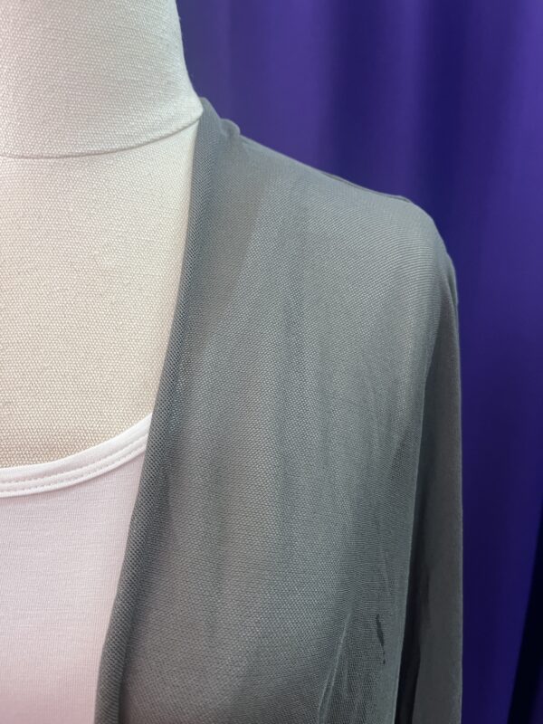 VIGORELLA twist cross over VEST Dark Grey