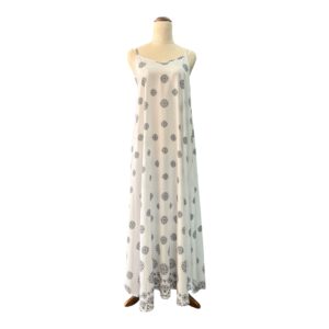 BOBBY & OLIVE Shoestring Maxi Dress-BLACK floral print
